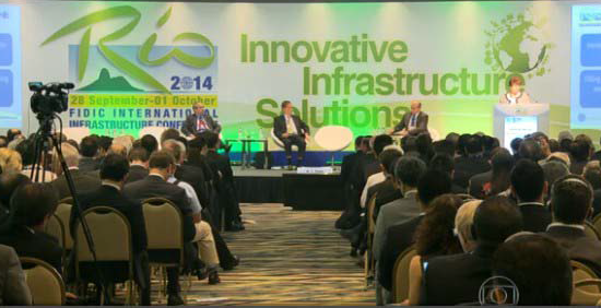 Realizado no Rio de Janeiro o 101º Congresso Internacional da FIDIC