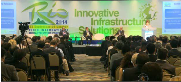 Realizado no Rio de Janeiro o 101º Congresso Internacional da FIDIC