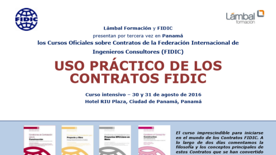 Curso FIDIC Panama