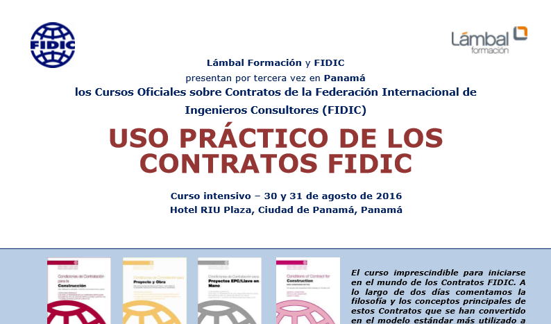 Curso FIDIC Panama