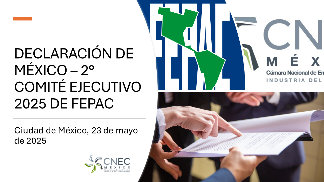DECLARACIÓN DE MÉXICO – 2° COMITÉ EJECUTIVO 2025 DE FEPAC