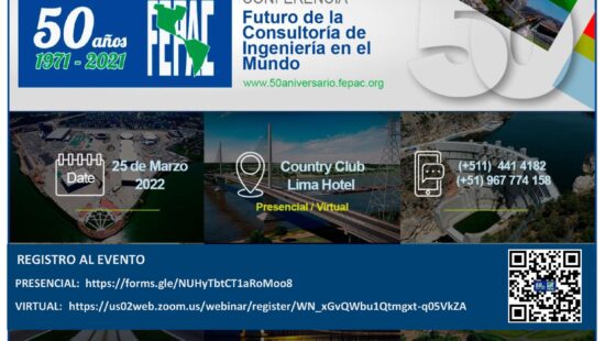 CONFERENCIA: “Futuro de la Consultoría de Ingeniería en el Mundo”