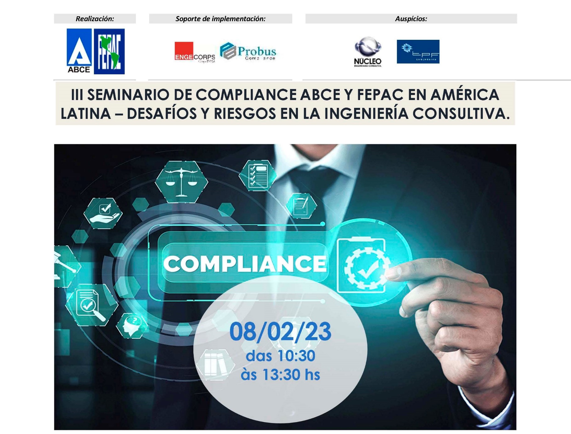 III SEMINARIO DE CUMPLIMIENTO ABCE Y FEPAC EN AMÉRICA LATINA – DESAFÍOS Y RIESGOS EN LA INGENIERÍA CONSULTIVA