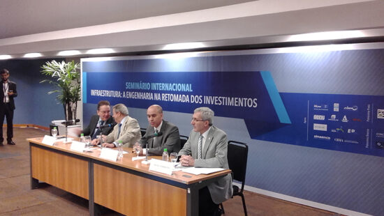 SEMINARIO INTERNACIONAL: INFRAESTRUTURA A ENGENHARIA NA RETOMADA DOS INVESTIMENTOS