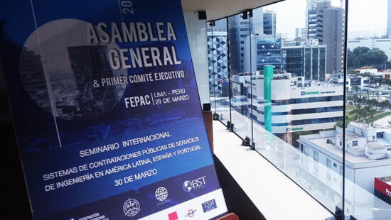 SEMINARIO INTERNACIONAL: SISTEMAS DE CONTRATACIONES PÚBLICAS DE SERVICIOS DE INGENIERÍA EN AMÉRICA LATINA, ESPAÑA Y PORTUGAL