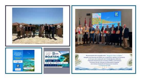 Consultoría e integración iberoamericana: FEPAC inicia su II Comité Ejecutivo 2026 en Roatán